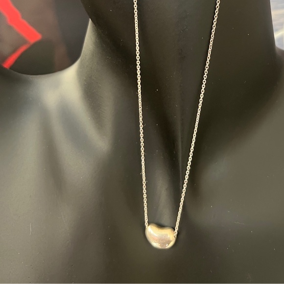 Tiffany & Co Necklace with Heart Pendant in 925 Silver - Picture 6 of 7